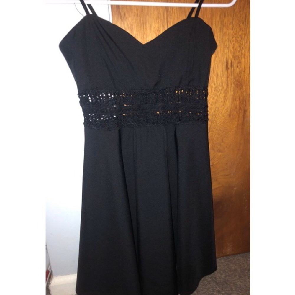 Short black dress